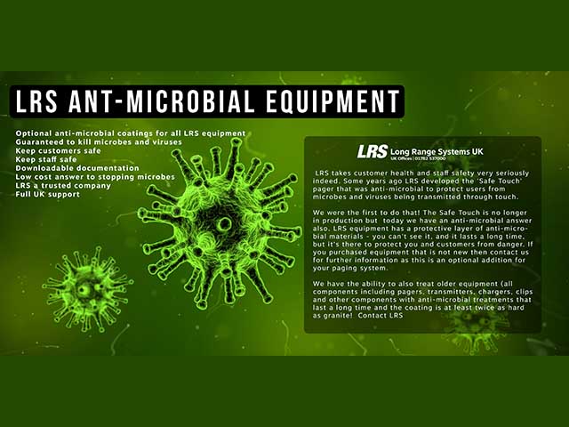 anti microbial pagers